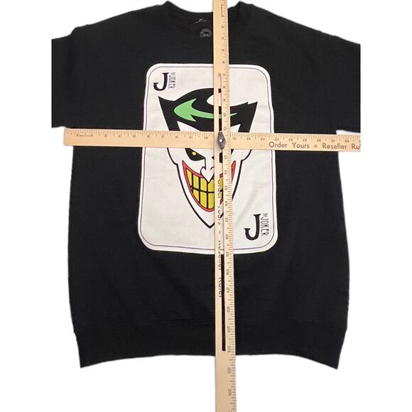 Batman: The Animated Series The Joker Face Card Pullover Sweatshirt - Picture 6 of 6
